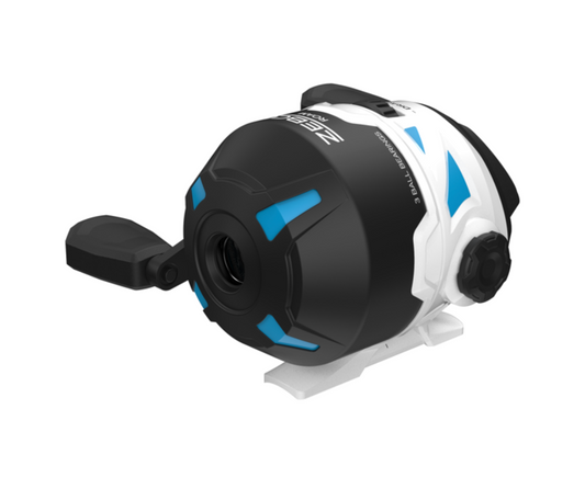 Zebco Roam fishing reel on a white background