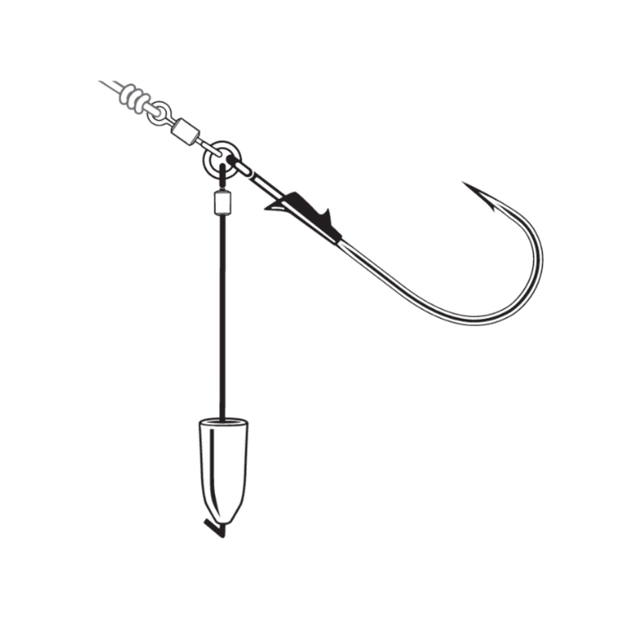 VMC TOKYO RIG HEAVY DUTY FLIPPIN' BLACK NICKEL #3/0