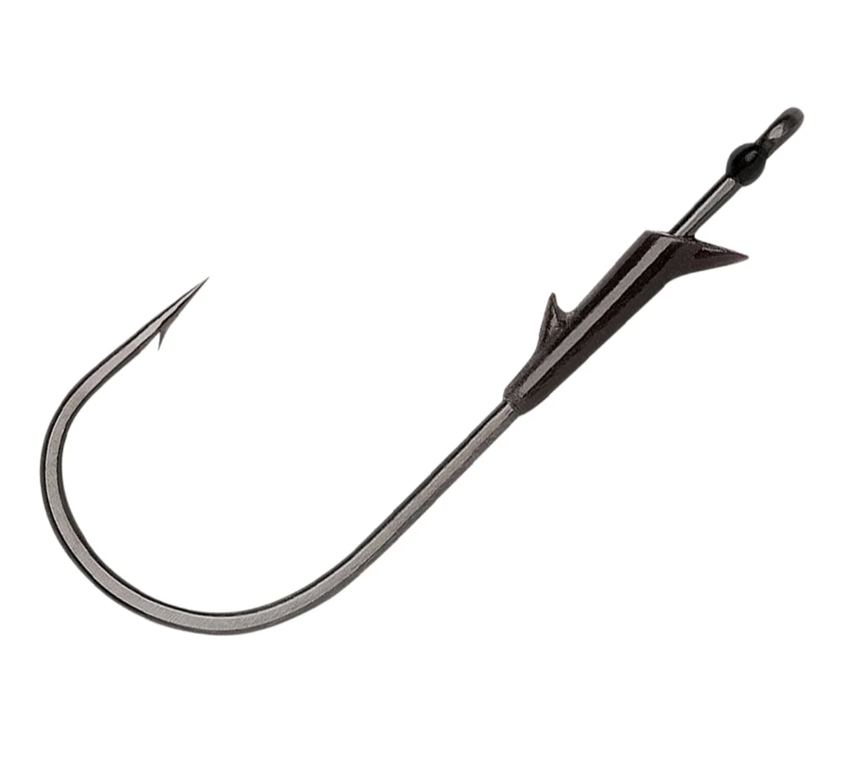 VMC FLIPPIN' HOOK BLACK NICKEL #2/0 5PK