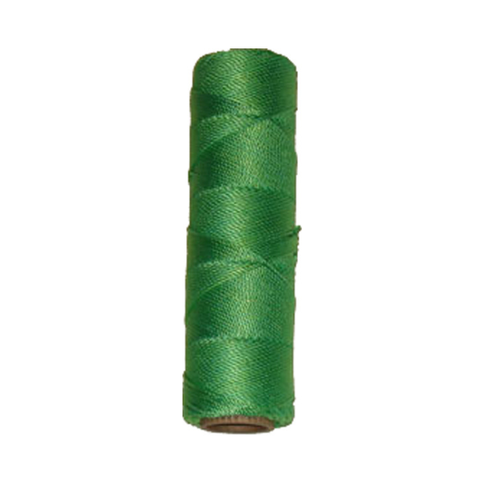WALLACE CORDAGE TWINE GREEN BRAID 1/4LB #24-260#