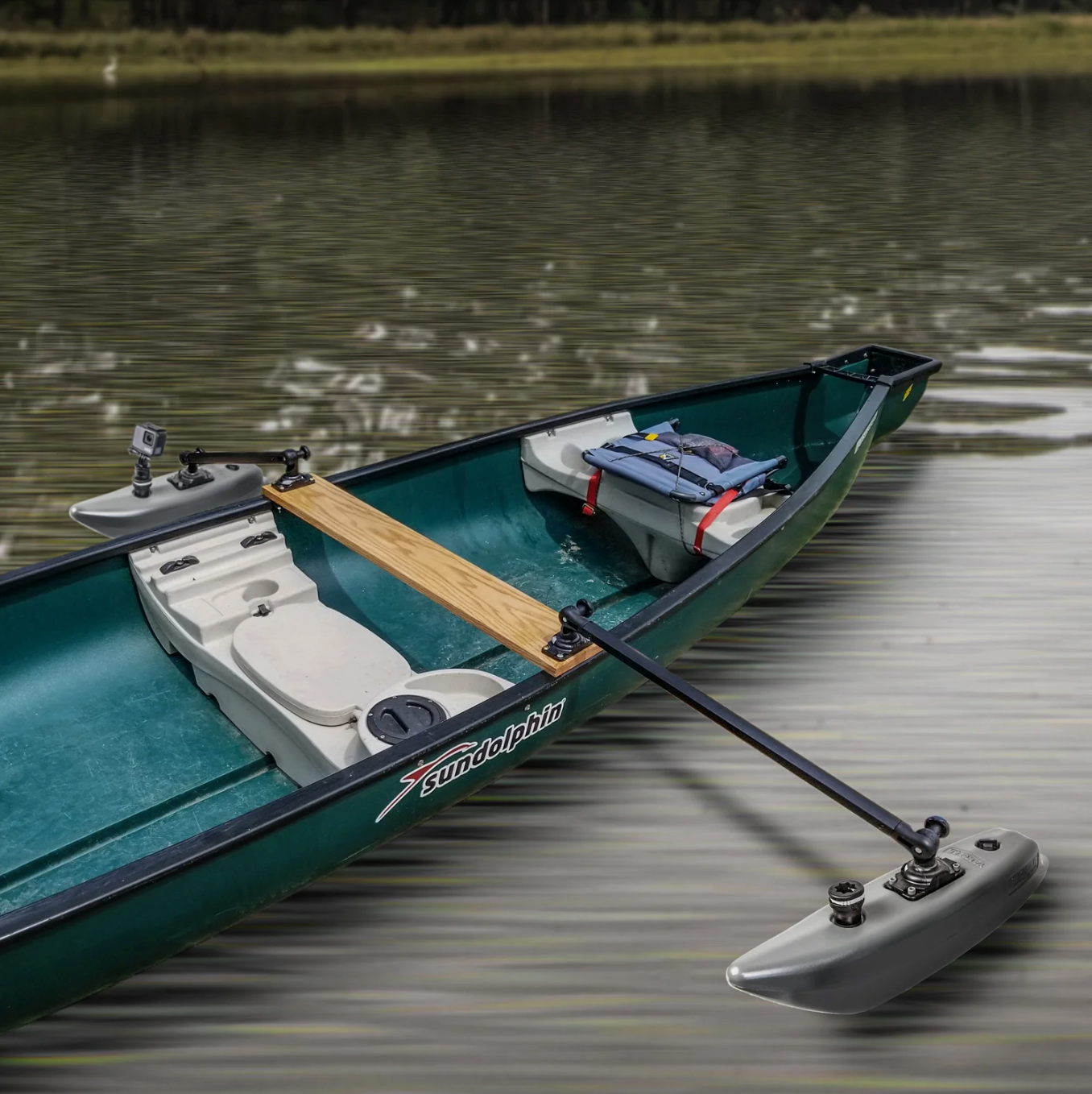 YAKGEAR STAND-N-CAST KAYAK & CANOE OUTRIGGERS canoe usage