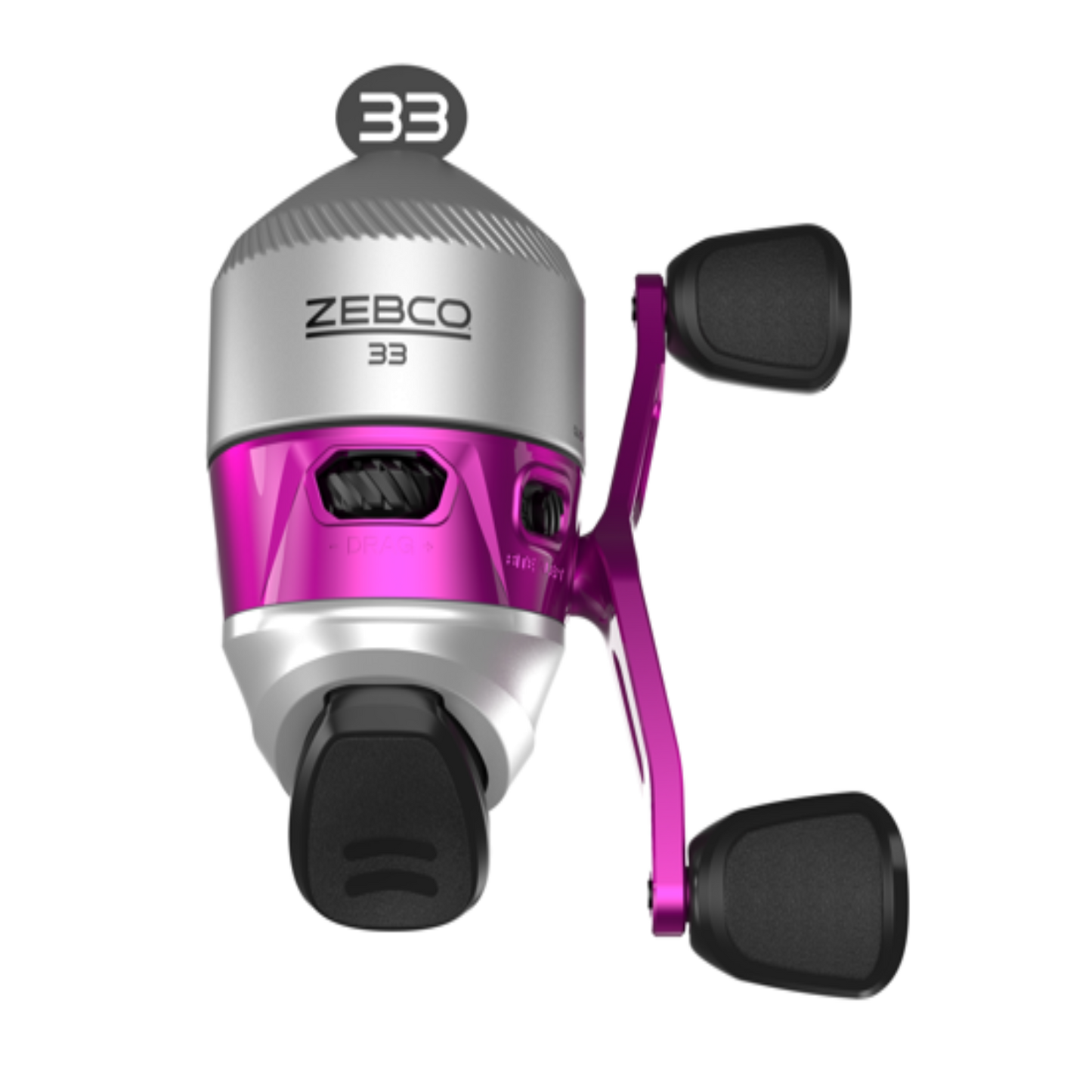 ZEBCO 33 PINK LADIES SPINCAST REEL 1BB 4.1:1