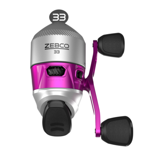 ZEBCO 33 PINK LADIES SPINCAST REEL 1BB 4.1:1