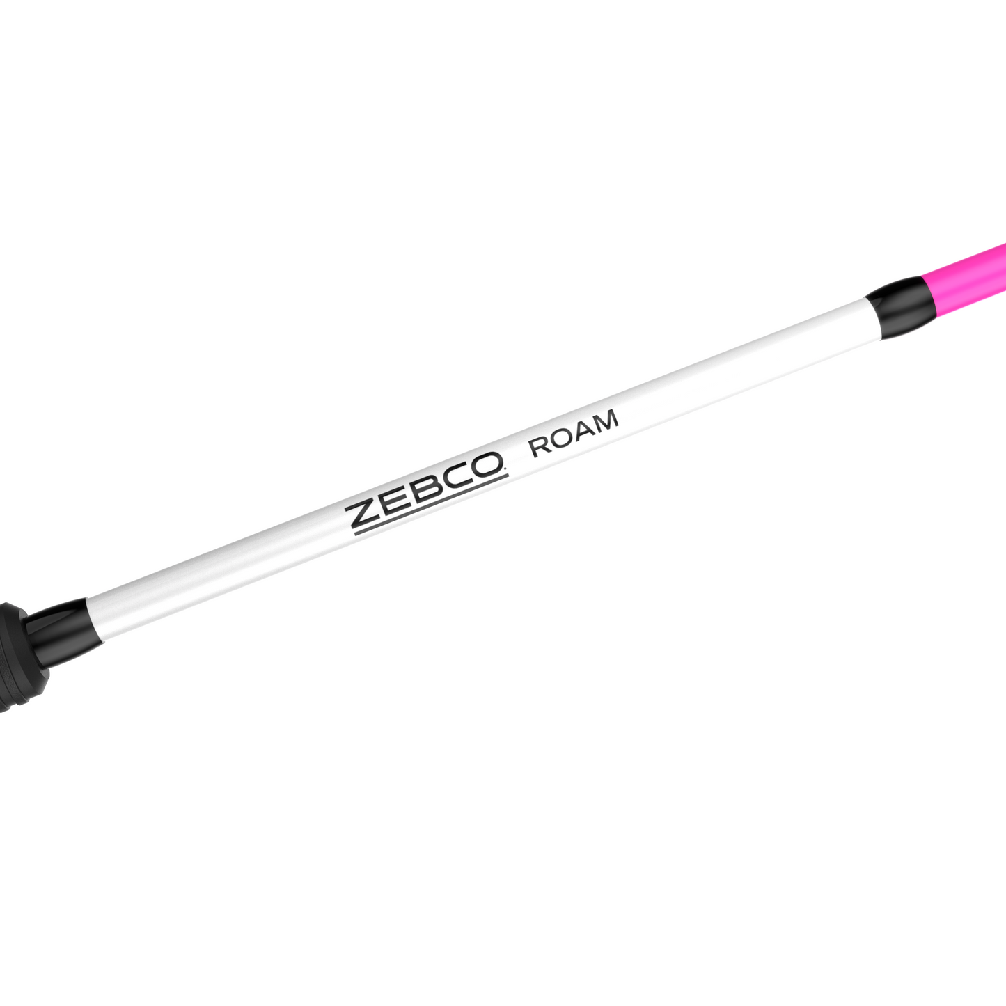 ZEBCO ROAM SPINCAST COMBO PINK 2PC M 6'