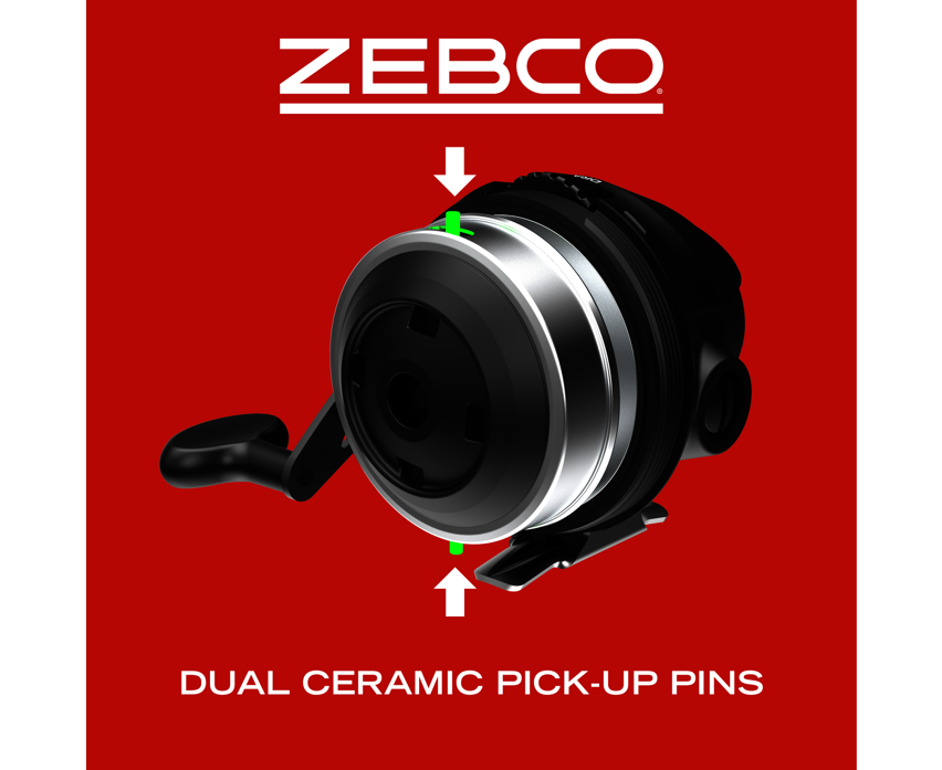 ZEBCO 808 SALTWATER SPINCAST REEL 20#
