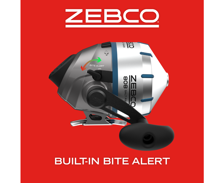 ZEBCO 808 SALTWATER SPINCAST REEL 20#