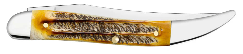 CASE TEXAS TOOTHPICK MEDIUM 1 BLADE 4 1/4" 6.5 BONESTAG