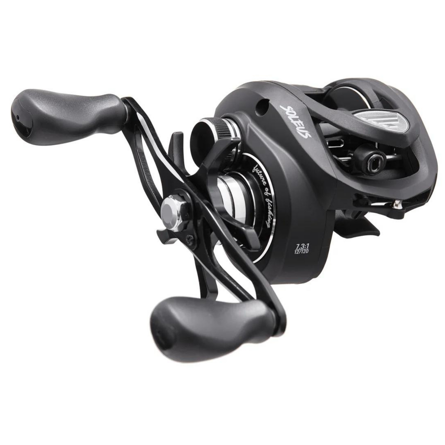 FAVORITE SOLEUS BAITCAST REEL BLACK RH 7.3:1