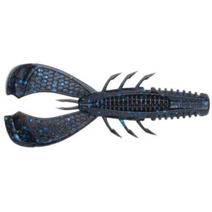 RAPALA CRUSHCITY CLEANUP CRAW 3.5” 7PK BLACK BLUE FLAKE