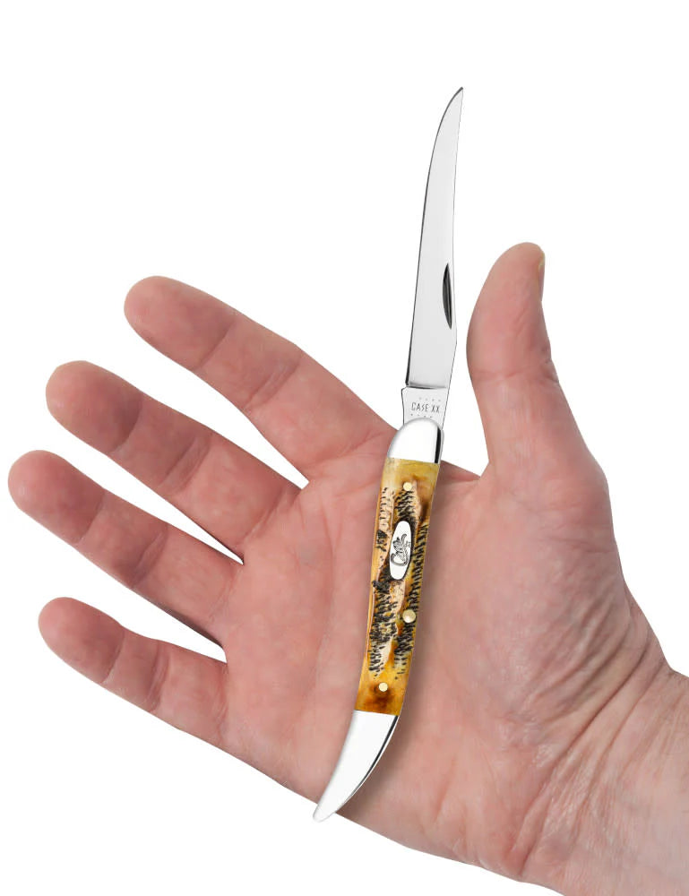 CASE TEXAS TOOTHPICK MEDIUM 1 BLADE 4 1/4" 6.5 BONESTAG