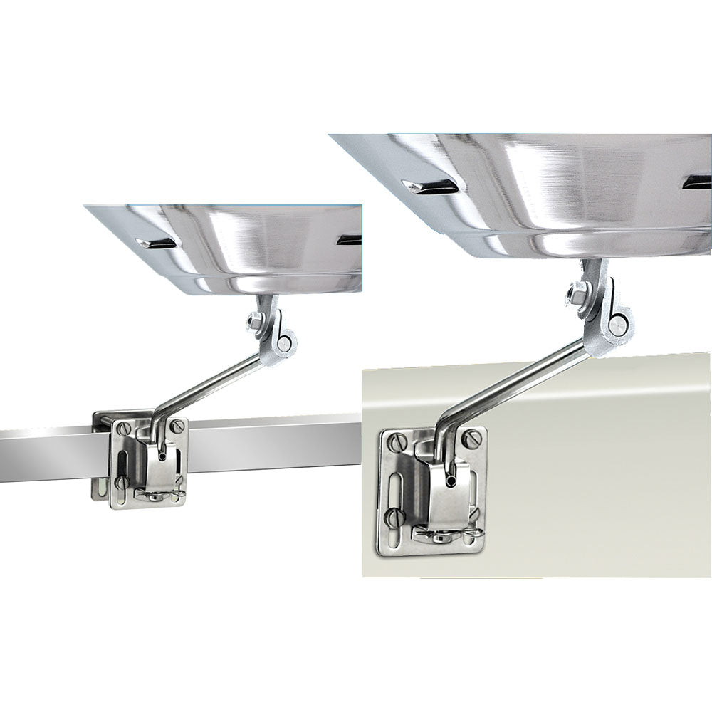 MAGMA MARINE KETTLE® BULKHEAD OR SQUARE/FLAT RAIL MOUNT
