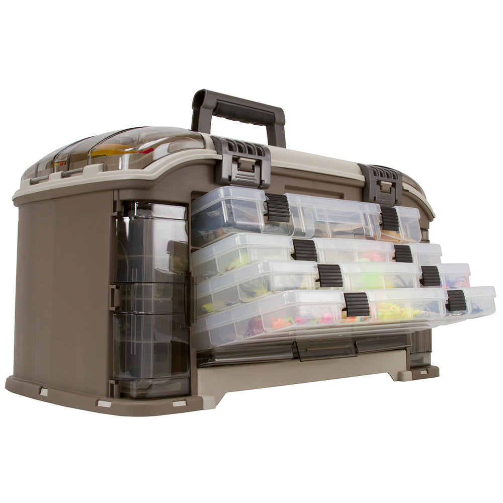 PLANO GUIDE SERIES™ ANGLED TACKLE SYSTEM W/5 STOWAWAYS