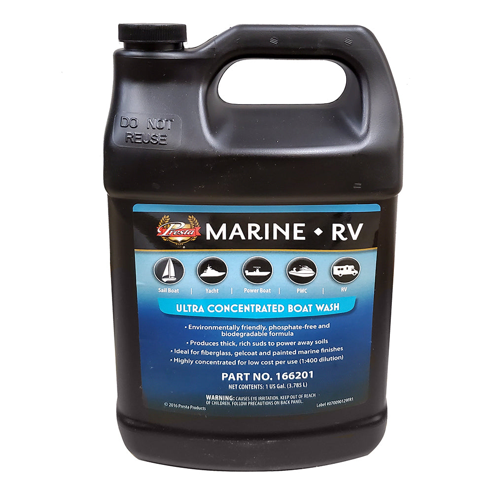 PRESTA ULTRA CONCENTRATED BOAT WASH - 1 GALLON