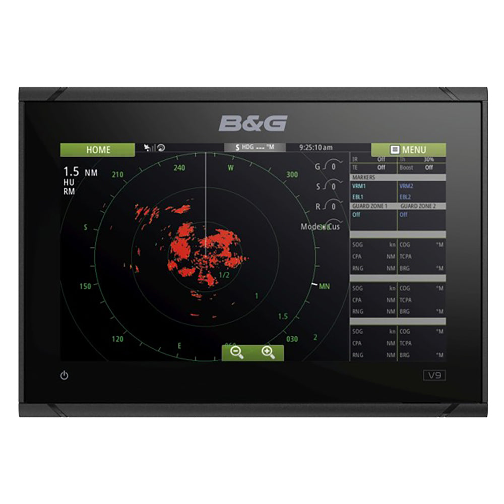B&G VULCAN 9 FS 9" COMBO - NO TRANSDUCER - INCLUDES C-MAP DISCOVER CHART
