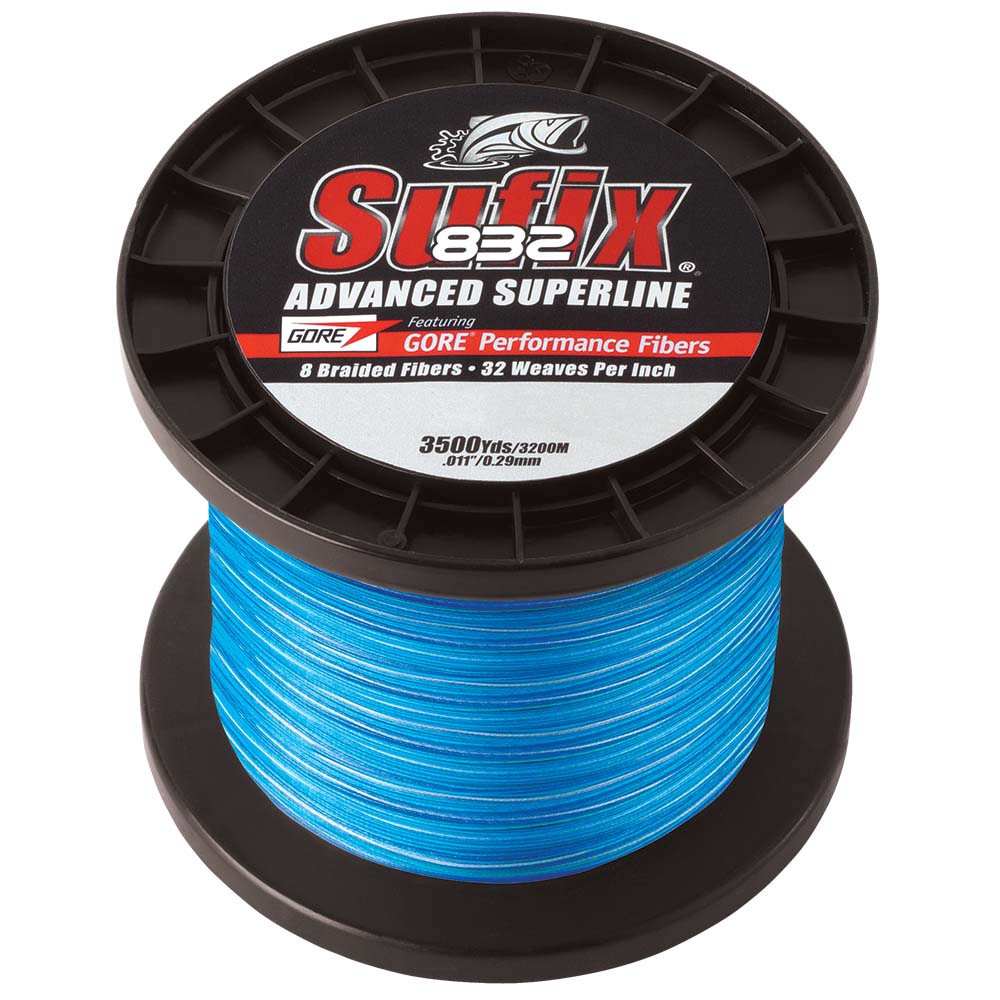 SUFIX 832 ADVANCED SUPERLINE BRAID COASTAL CAMO 15LB 3500YDS BULK