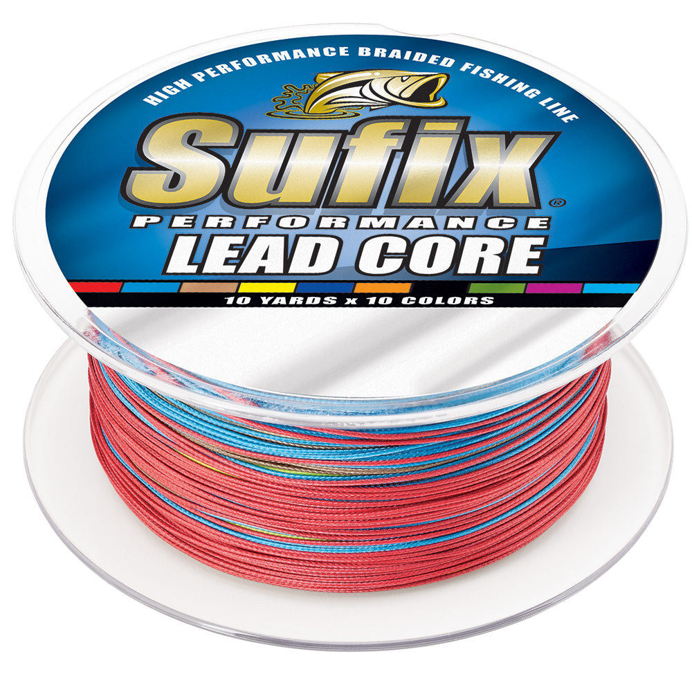 SUFIX PERFORMANCE LEAD CORE - 10-COLOR METERED 12LB 200 YDS
