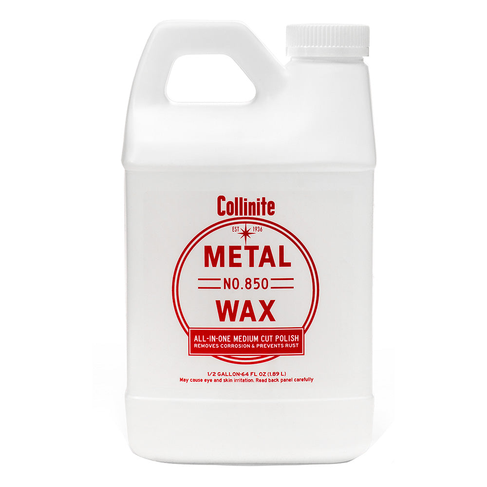COLLINITE 850 METAL WAX - MEDIUM CUT POLISH - 64OZ