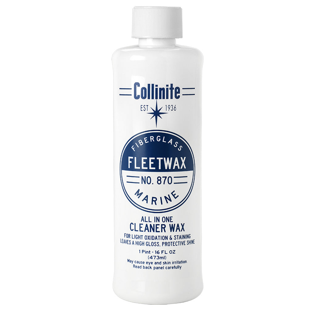 COLLINITE 870 MARINE FIBERGLASS FLEETWAX - 16OZ