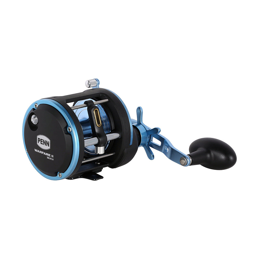 PENN WARII30LWLH Warfare II Level Wind 30 Left Hand Conventional Reel