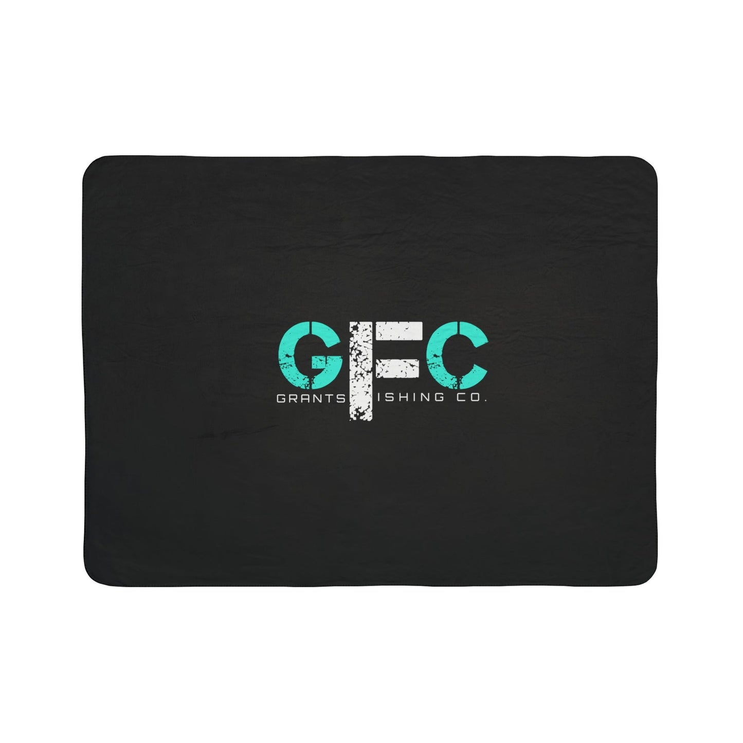 GFC Logo Fleece Fleece Sherpa Boat Blanket