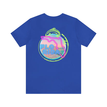GFC Neon Florida Reel PJ Shirt Blue