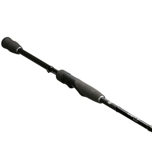 Fishing rod on a white background