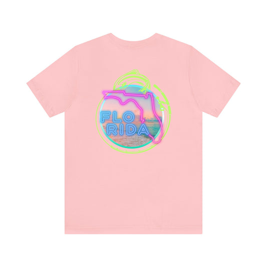 GFC Neon Florida Reel PJ Shirt Light Pink