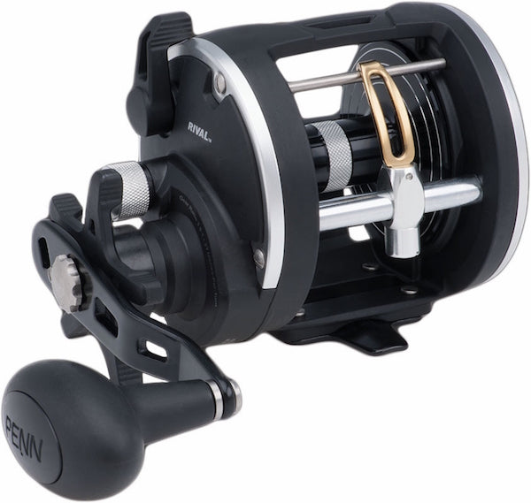 PENN RIVAL 15 LEVEL WIND CONVENTIONAL CASTING REEL 2BB 5.1