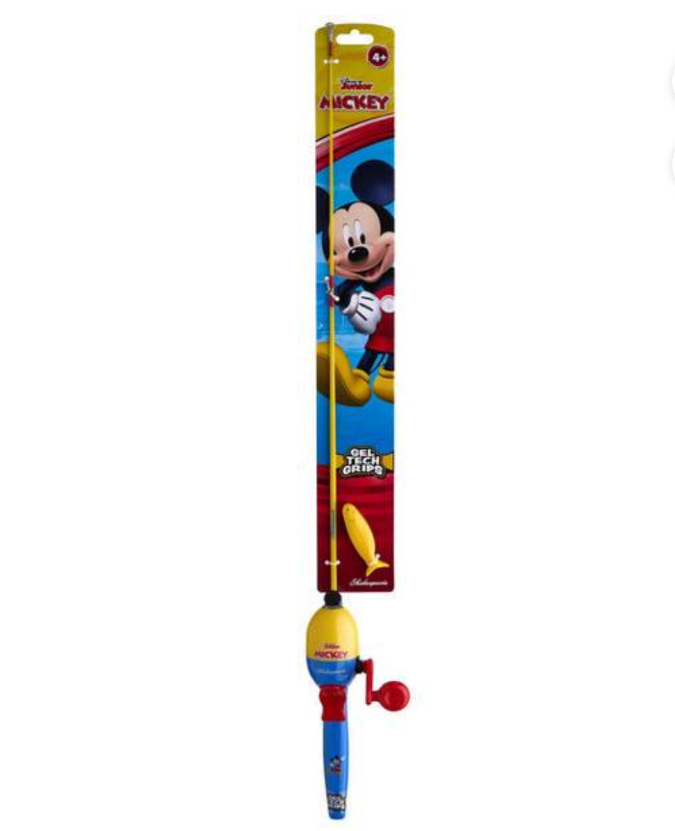 SHAKESPEARE MICKEY MOUSE 2'6" SPINCAST COMBO