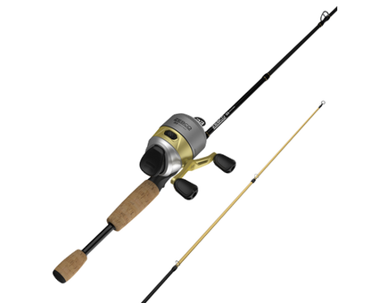 ZEBCO 33 MAX GOLD SPINCAST COMBO 20# M 3BB 662MH