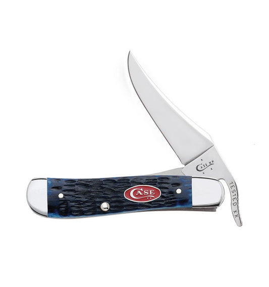 CASE RUSSLOCK 1 BLADE 4 1/4" NAVY BONE