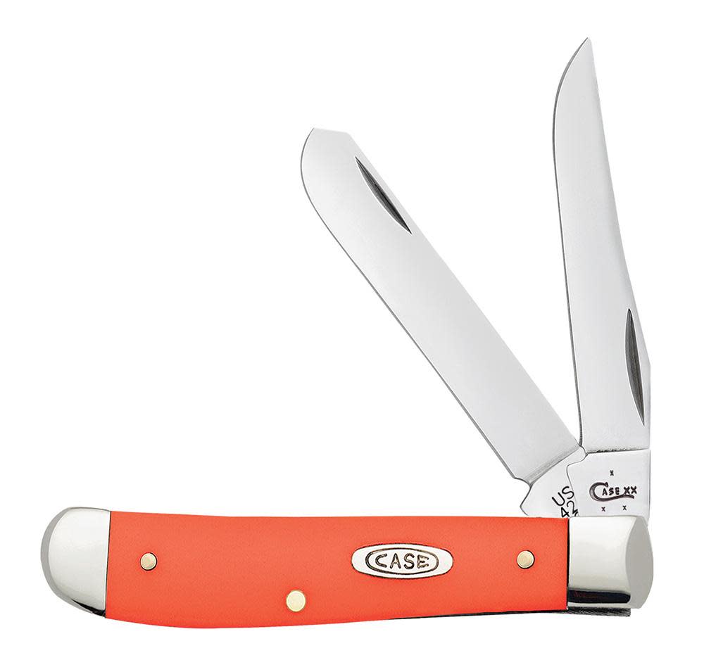 CASE TRAPPER MINI 2 BLADE 3.5" ORANGE