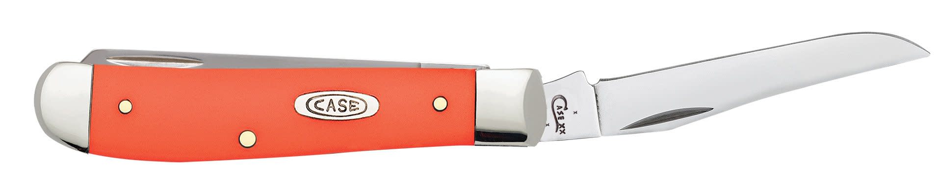 CASE TRAPPER MINI 2 BLADE 3.5" ORANGE