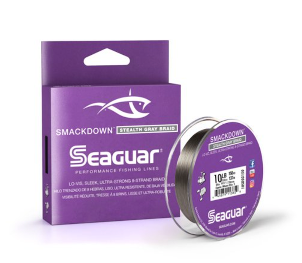 SEAGUAR SMACKDOWN STEALTH GRAY 40LB 150YD