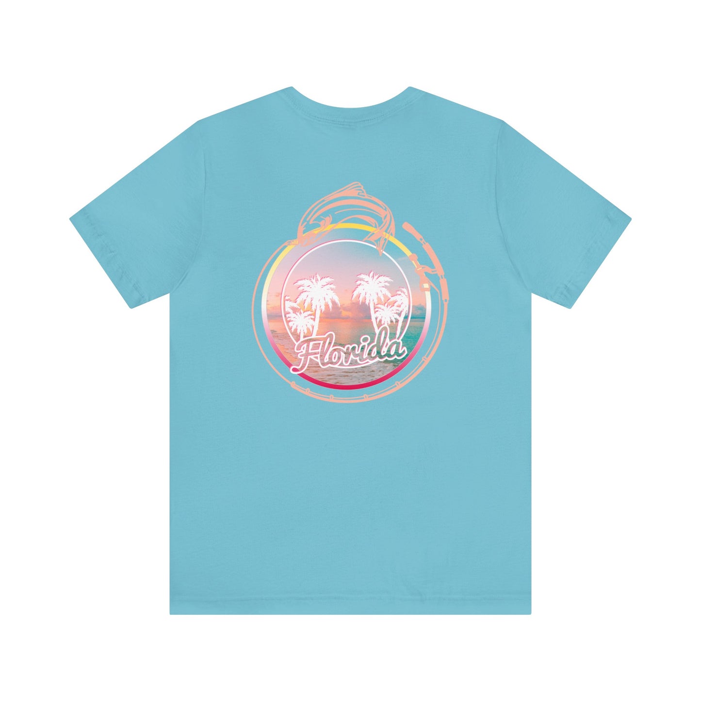 GFC Florida Reel PJ Shirt Light Blue