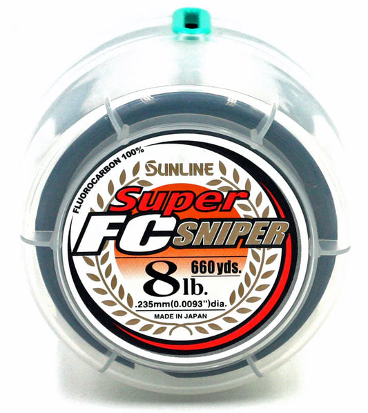 SUNLINE SUPER FC SNIPER 660 YD NATURAL CLEAR 18 LB