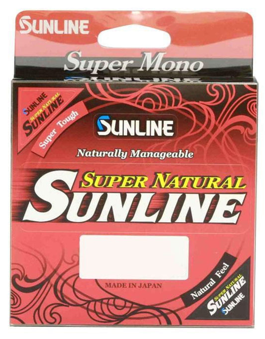 SUNLINE SUPER NATURAL 330 YD NATURAL CLEAR 8 LB