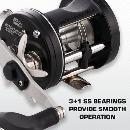 ABU GARCIA C3 STRIPER SPECIAL ROUND REEL 4BB 5.3