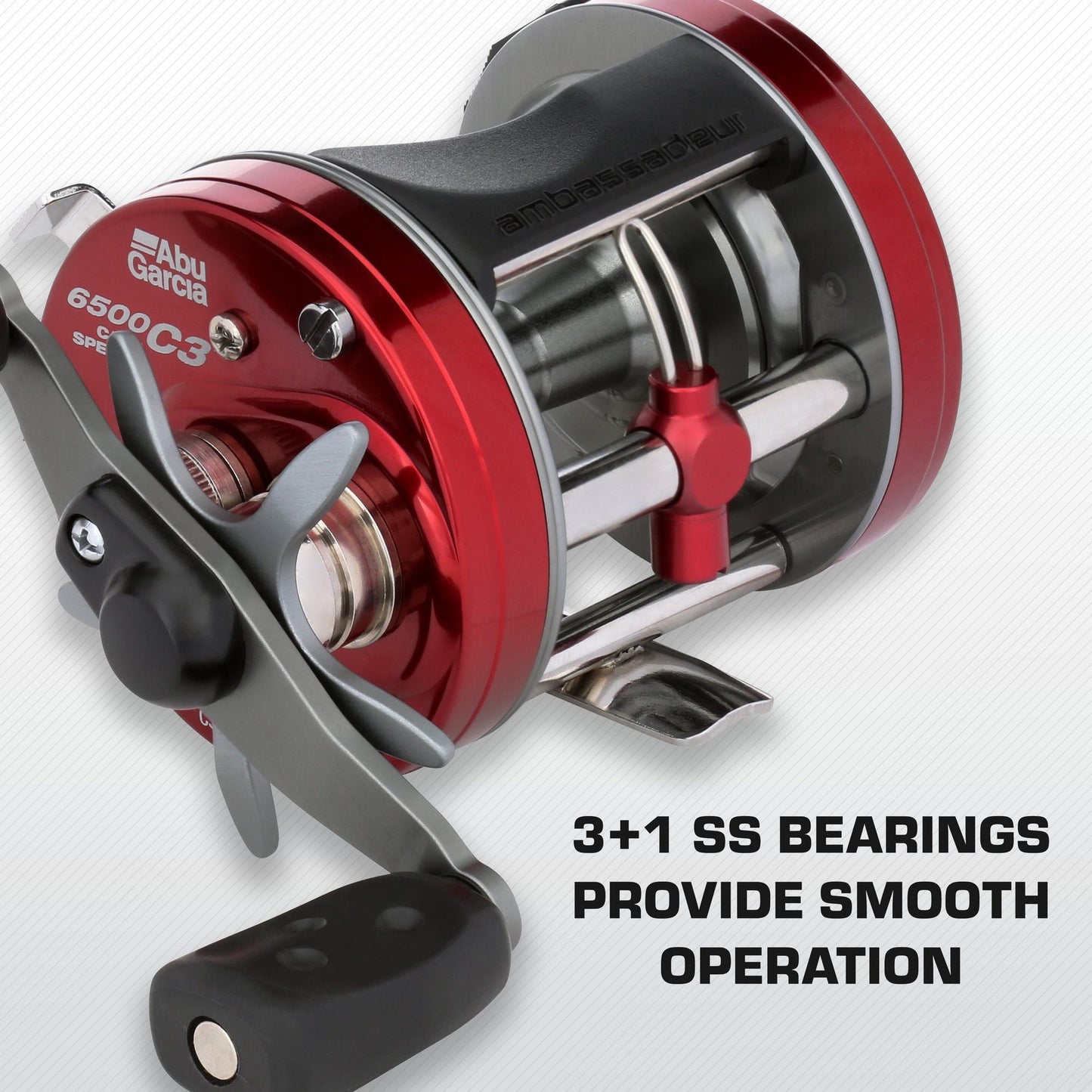 ABU GARCIA C3 CARP SPECIAL ROUND REEL 4BB 5.3