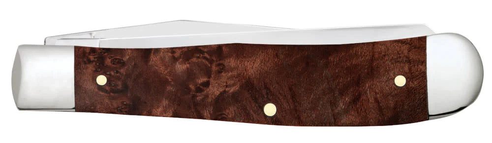 CASE TRAPPER 4 1/8" 2 BLADE BROWN MAPLE