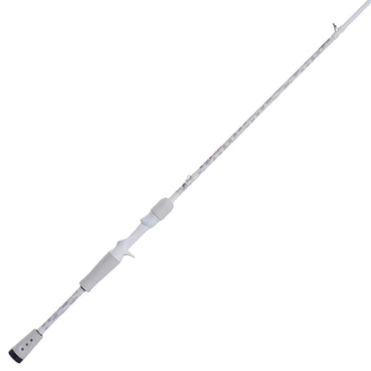 Fishing rod on a white background