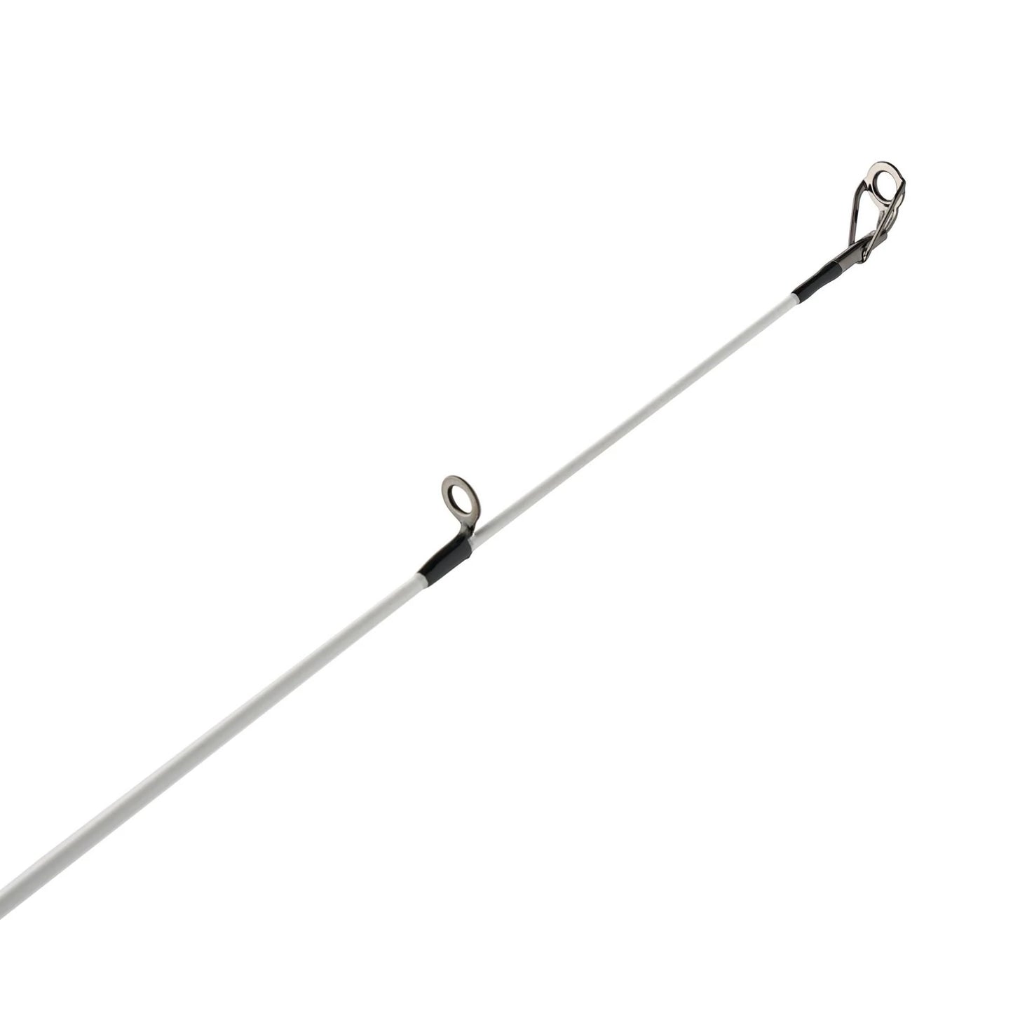 Fishing rod on a white background