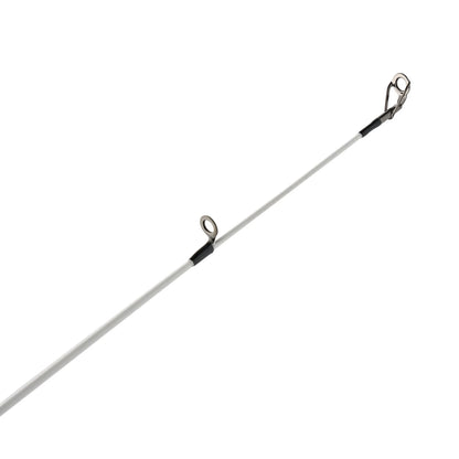 Fishing rod on a white background