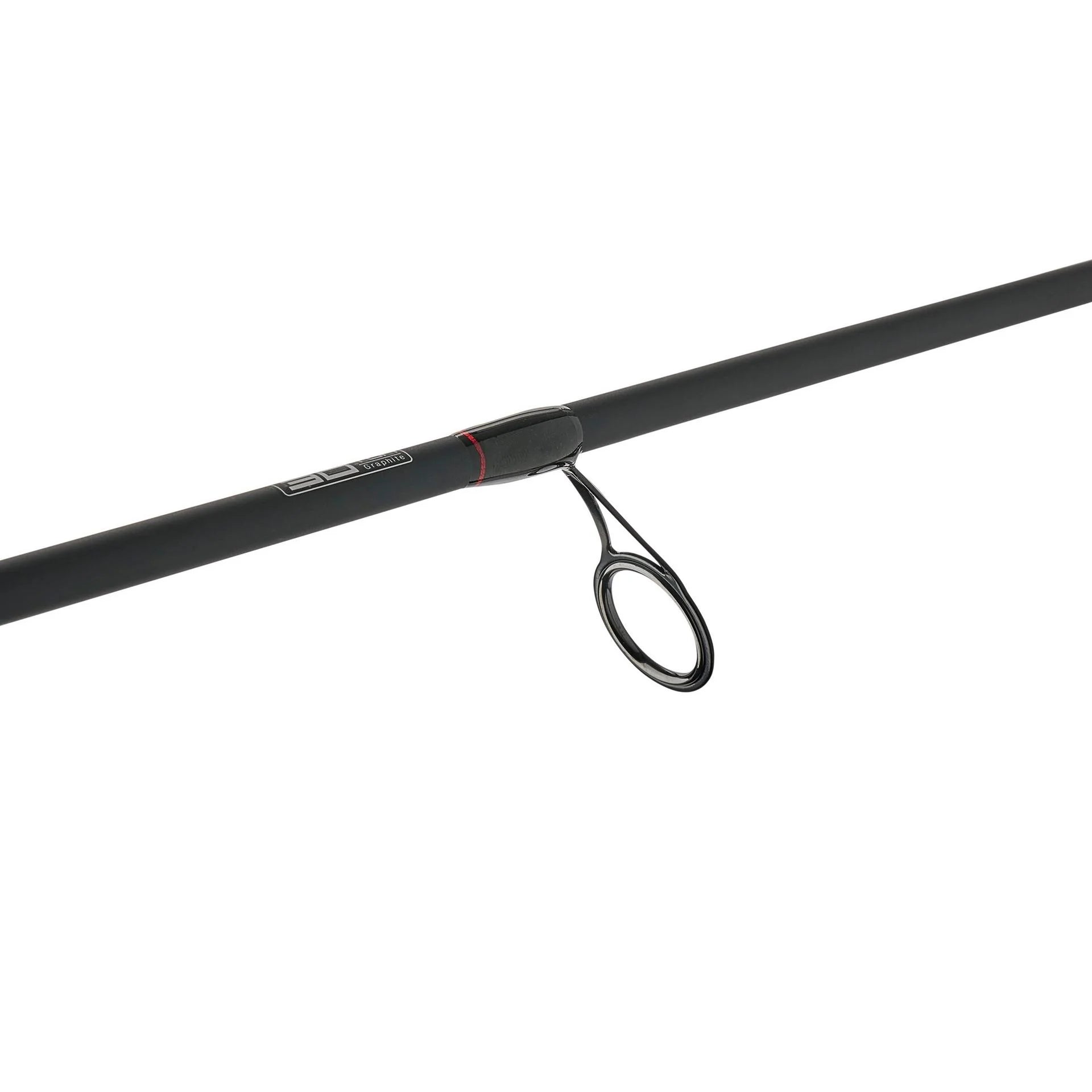 Fishing rod on a white background