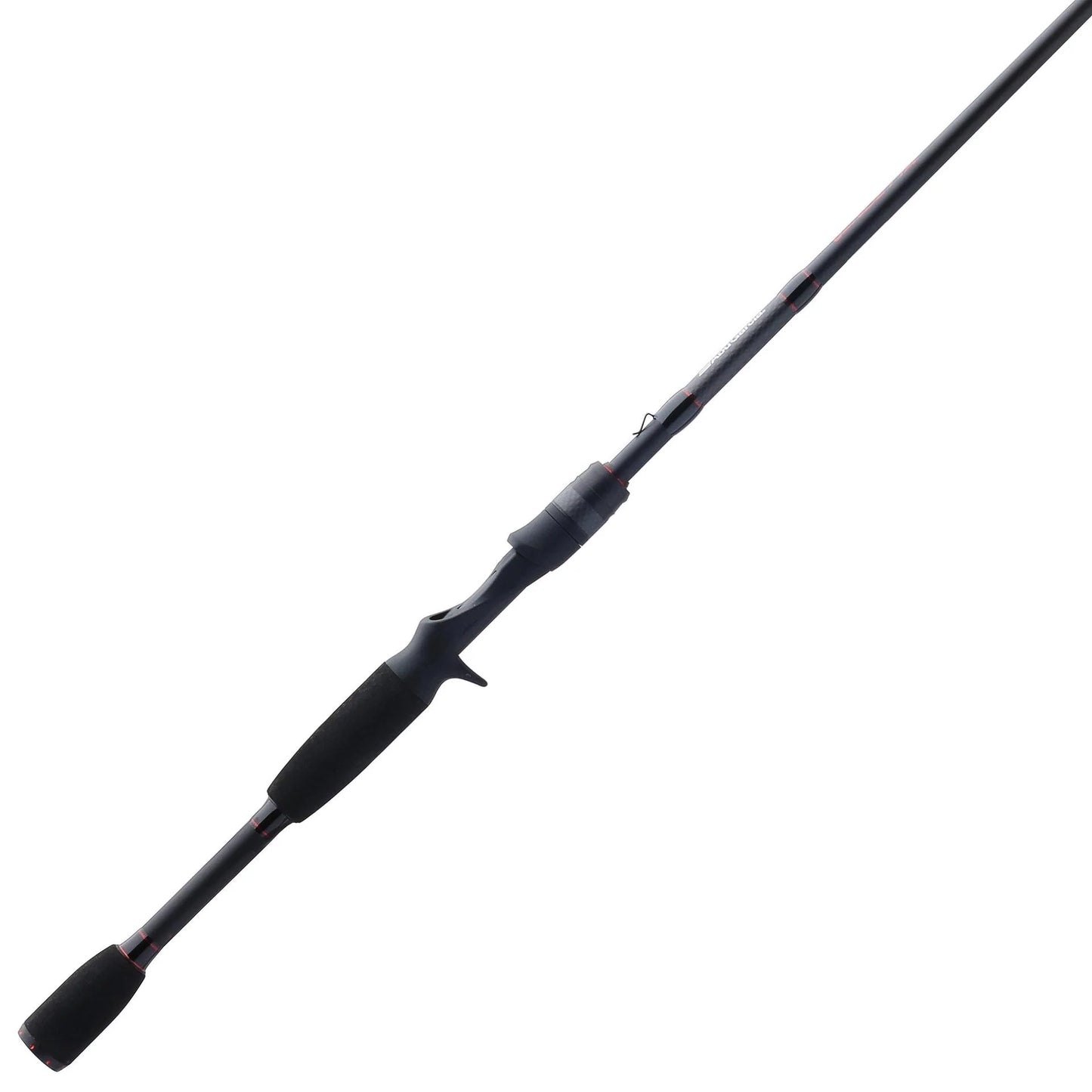Fishing rod on a white background