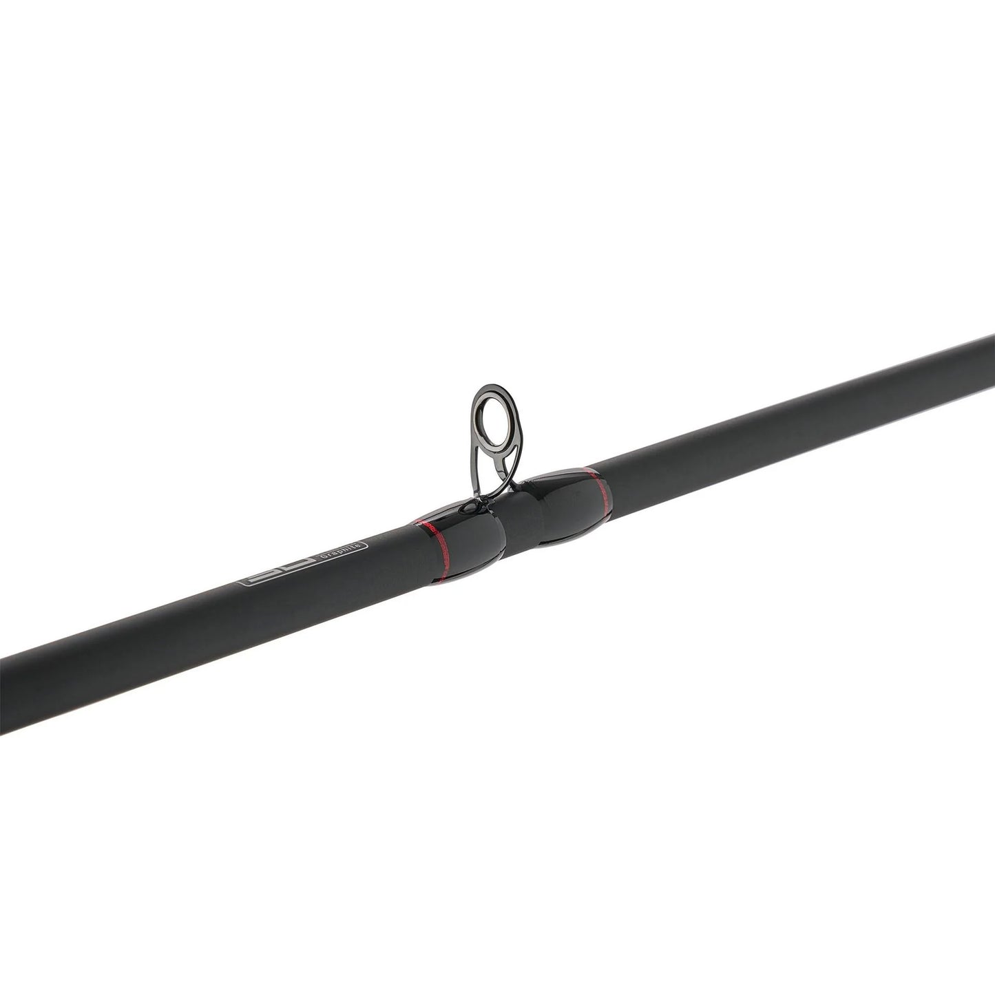 Fishing rod on a white background