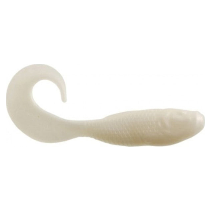 BERKLEY GULP! SALTWATER 5" SWIMMING MULLET WHITE 1/2 PINT (8OZ)