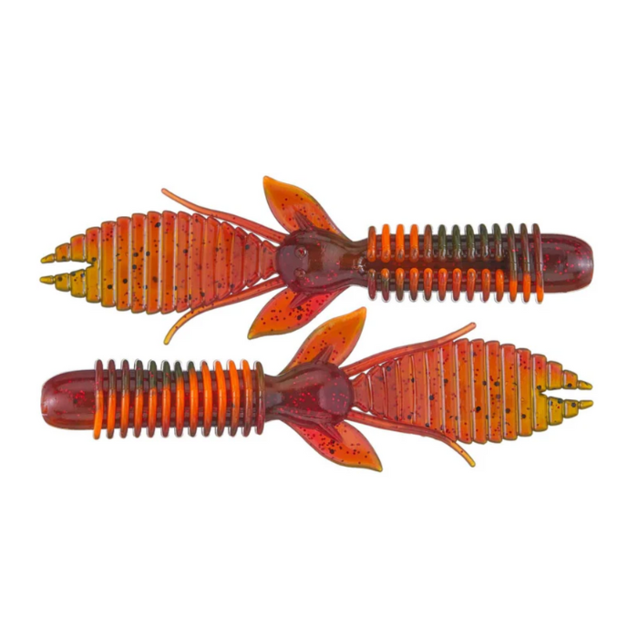 BIG BITE BAITS BFE CREATURE GREEN PUMPKIN FLAMETHROWER (6 PACK) 4.5"