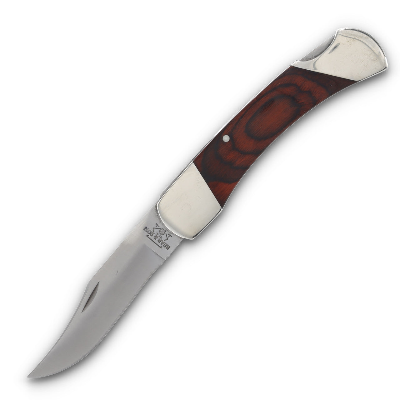 BEAR & SON LOCKBACK 3.75" ROSEWOOD