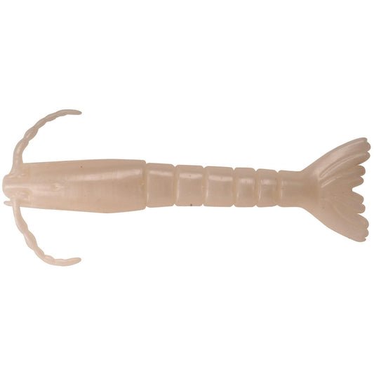 BERKLEY GULP SALTWATER 3" SHRIMP WHITE 1/2 PINT (7.4OZ)